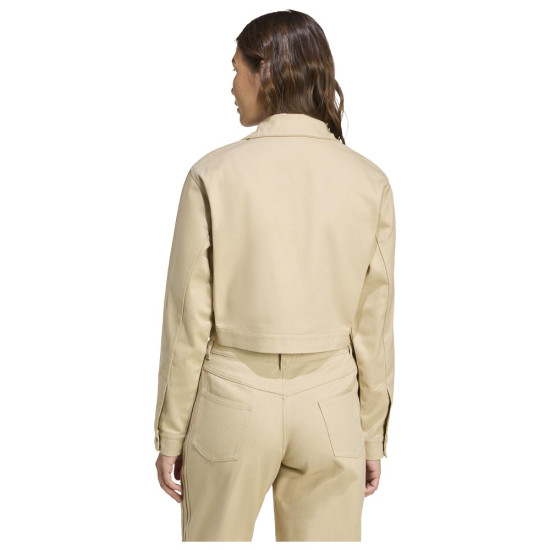 Adidas Γυναικείο μπουφάν Firebird Twill Crop Track Top